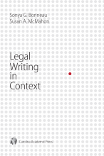 Legal Writing in Context book cover.